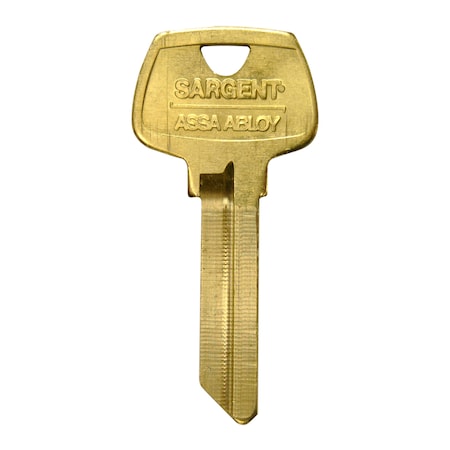 6-Pin Keyblank, LA Keyway, Embossed Logo Only, 50 Pack